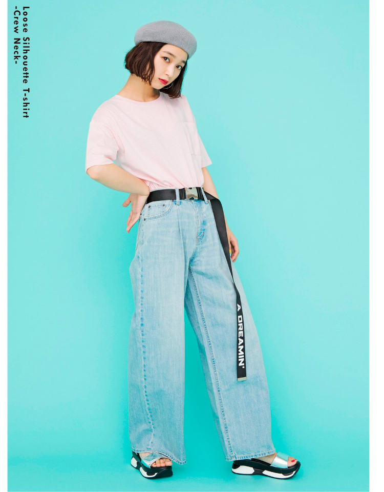 主役にも脇役にもなれる無地Tシャツは何枚あっても困らない!
