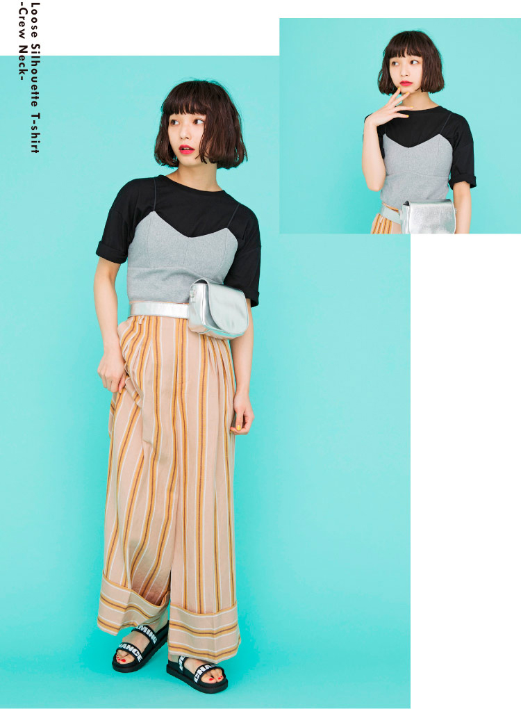 主役にも脇役にもなれる無地Tシャツは何枚あっても困らない!